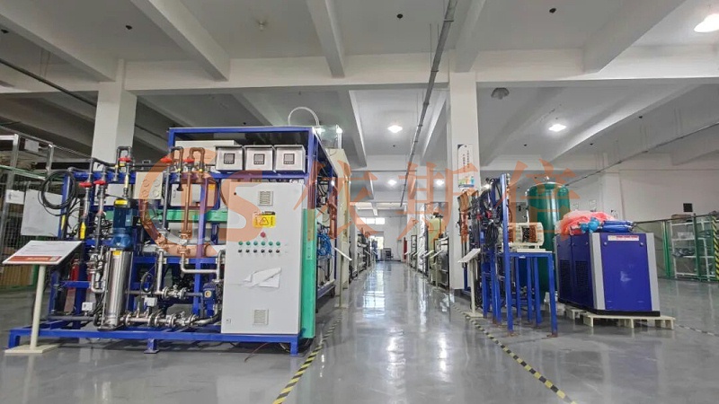 華東交通大學(xué)一行參訪依斯倍工業(yè)廢水處理中試平臺，校企攜手智啟創(chuàng)新新征程 (1)